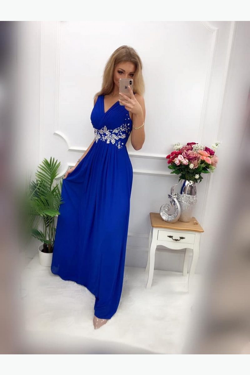Kiara molett maxi ruha - Rózsaszín, 50